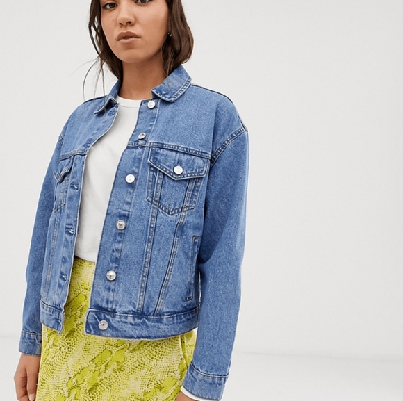 Stradivarius Denim Jacket - Picture 1 of 2